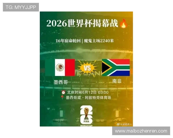 2026年世界杯墨西哥对阵南非比赛最新比分实时更新与赛况分析